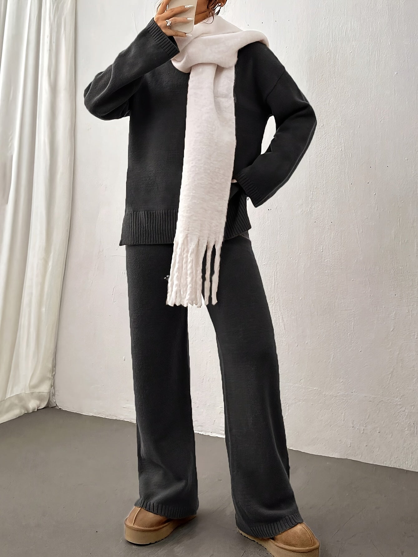 Knit Loungewear Set