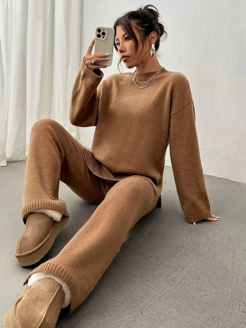 Knit Loungewear Set