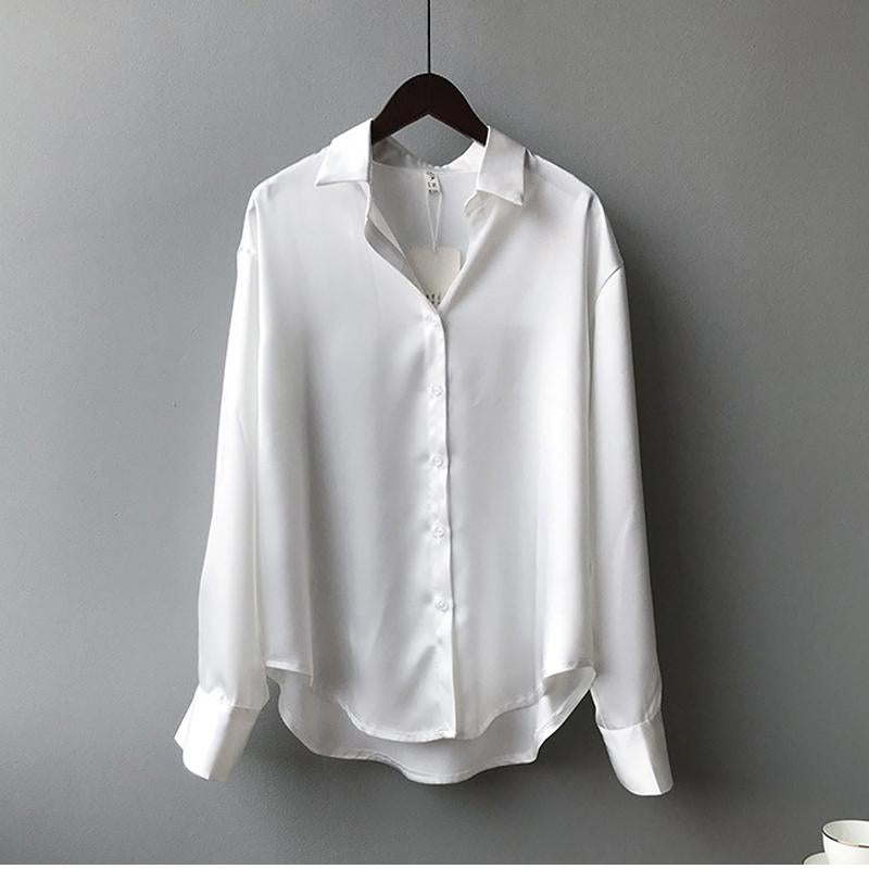 Oversized Silky Blouse