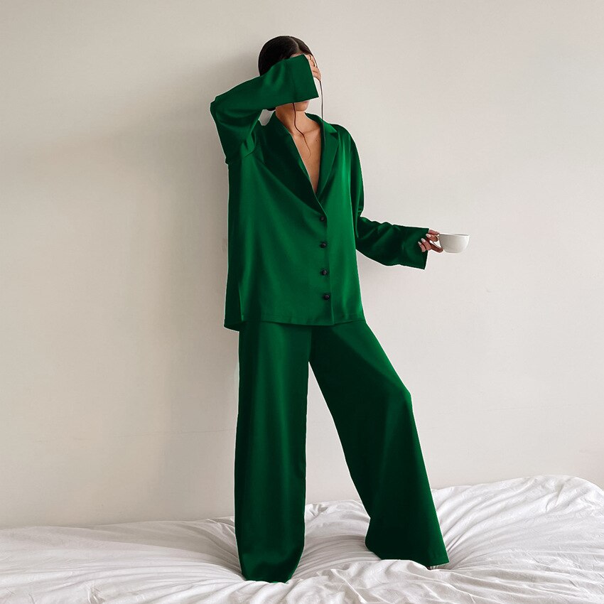 Versatile Long Sleeve Pants Set